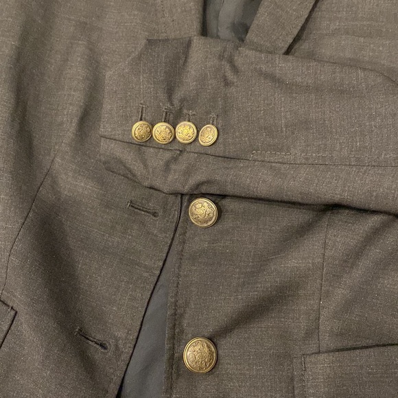 Aritzia Talula charcoal Grey wool blazer, Size 2 - Picture 3 of 8